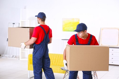Furniture removals planning for Docklands apartments and secure building access