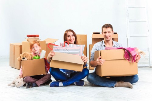 Same day removals team handling urgent apartment moving in Docklands