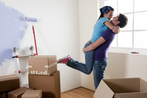 Reliable Movers Docklands team completing a well-organized final delivery