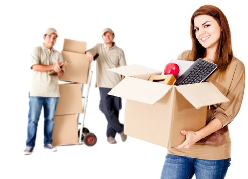 Sturdy boxes and wrapping materials for apartment relocation