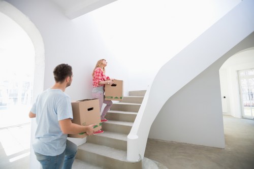 Local movers handling access and unloading in Docklands