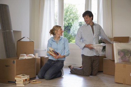 Moving service for flats and commercial properties in Docklands